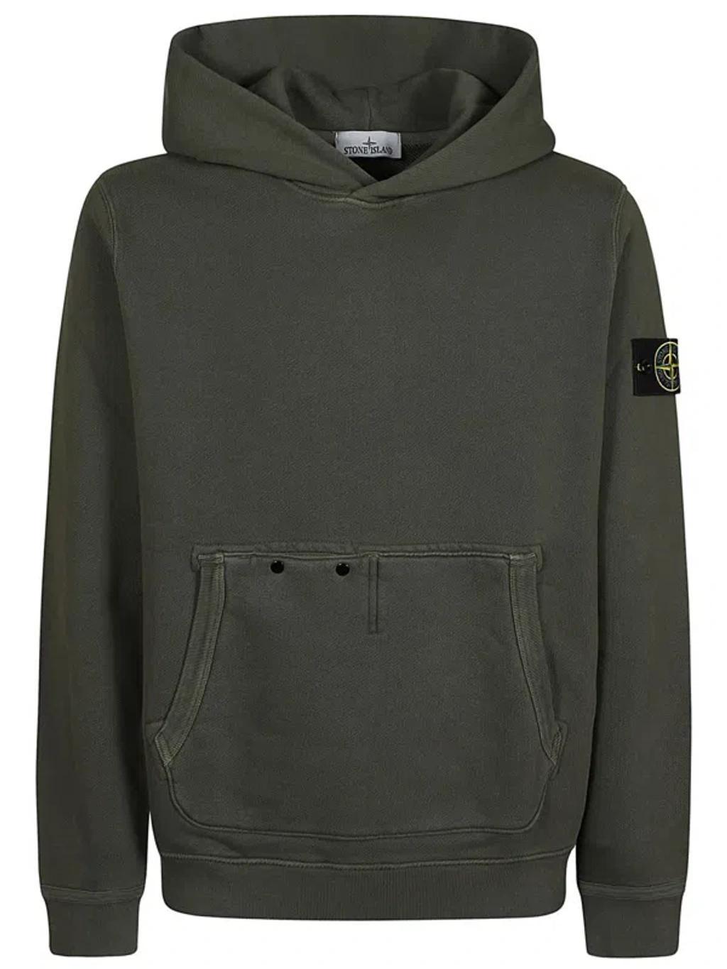 Sweatshirt In Green Product Image