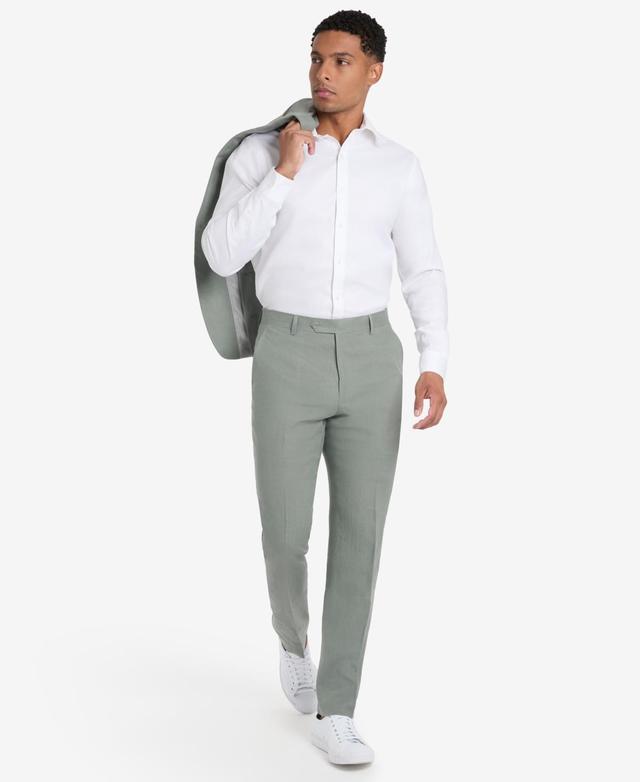 Tommy Hilfiger Mens Modern-Fit Linen Pants Product Image