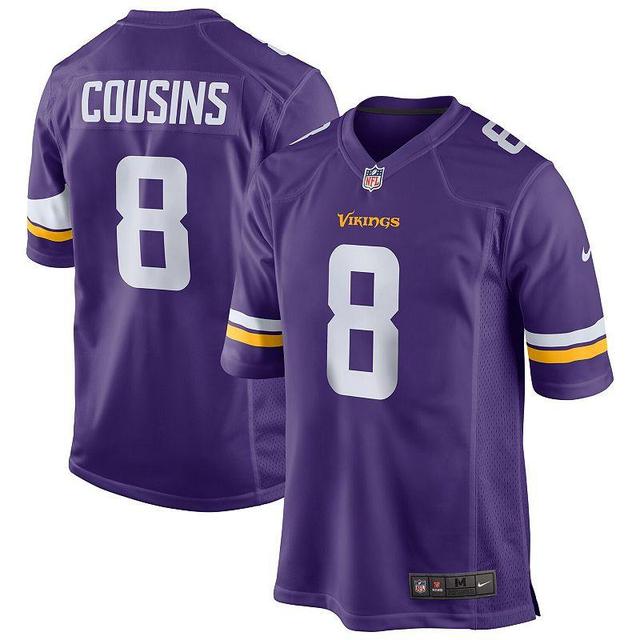 Mens Nike Kirk Cousins Minnesota Vikings Game Jersey Product Image