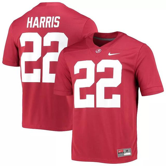 Mens Nike Najee Harris Crimson Alabama Crimson Tide 2021 Draft Class Game Jersey Product Image