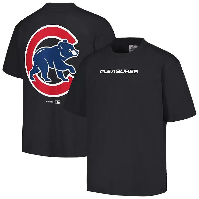 Mens PLEASURES Chicago Cubs Ballpark T-Shirt Product Image