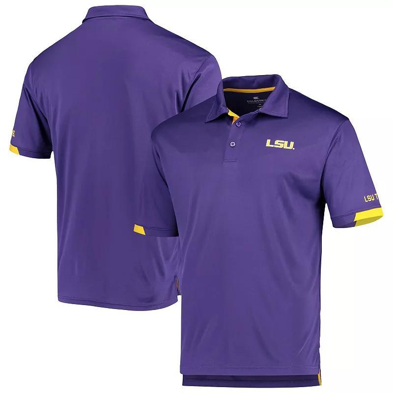 Mens Colosseum LSU Tigers Santry Lightweight Polo Product Image