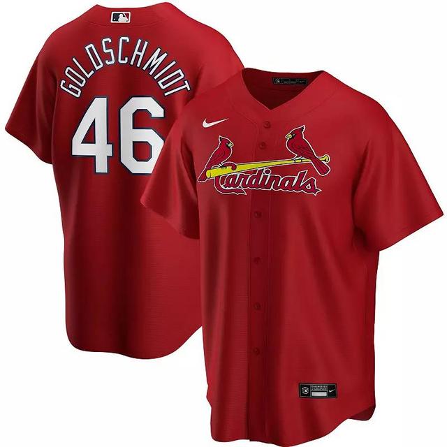 Mens Nike Paul Goldschmidt St. Louis Cardinals Alternate Replica Player Name Jersey Product Image