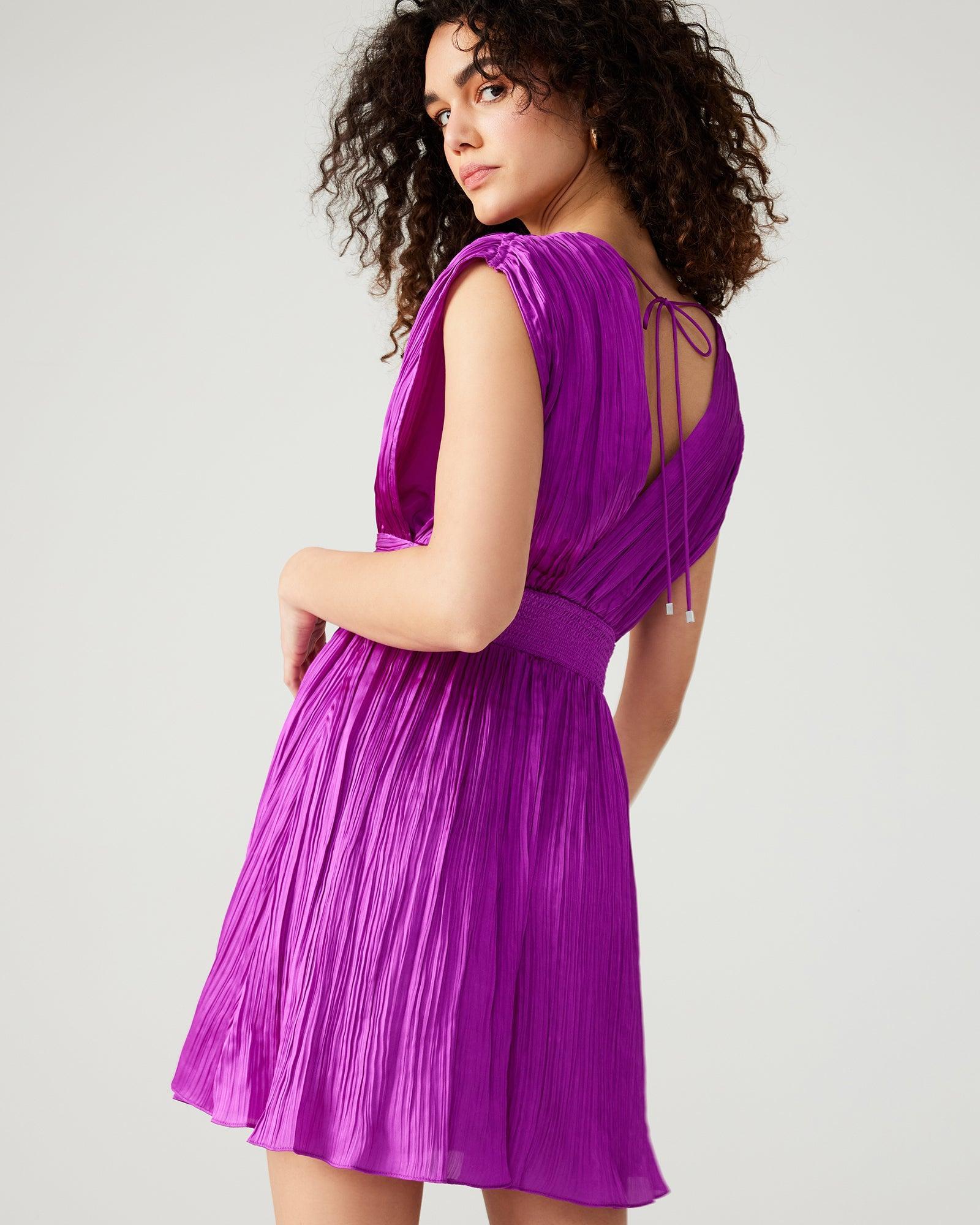 CAMILEA DRESS PURPLE Female Product Image