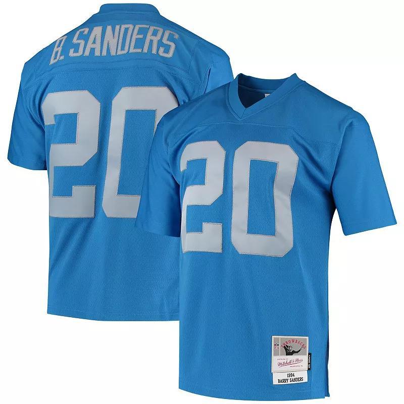 Mens Mitchell & Ness Barry Sanders Detroit Lions 1994 Legacy Replica Jersey Product Image