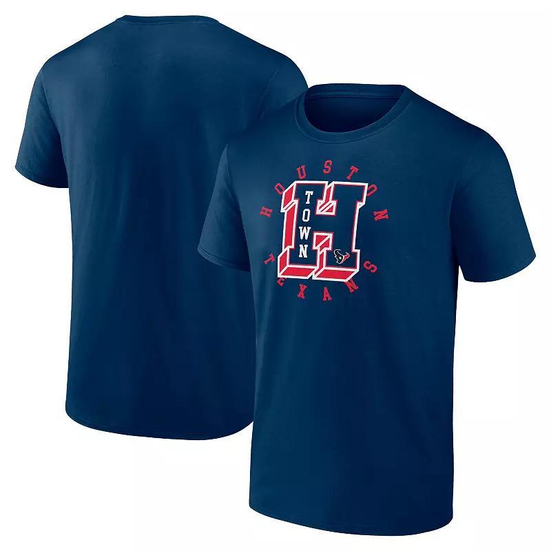 Mens Fanatics Houston Texans Hometown Offensive Drive T-Shirt Blue Product Image