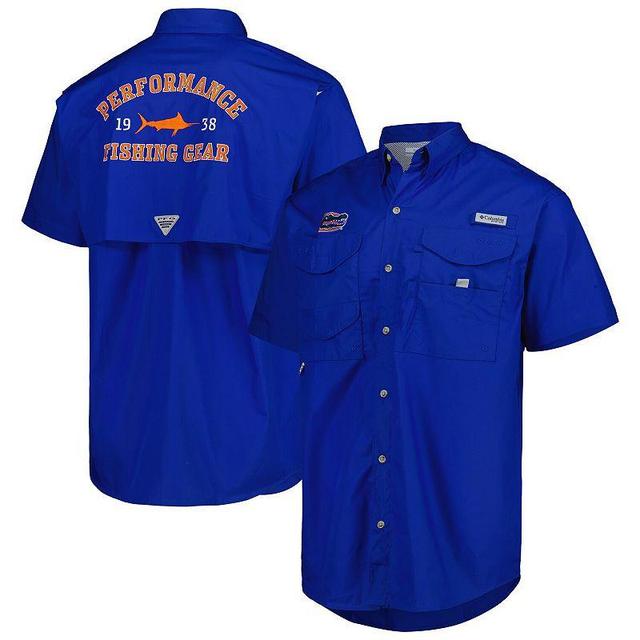 Mens Columbia Royal Florida Gators Bonehead Button-Up Shirt Product Image