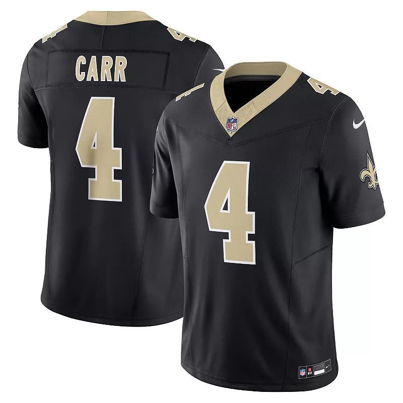 Mens Nike Derek Carr Black New Orleans Saints Vapor F.u.s.e. Limited Jersey - Black Product Image