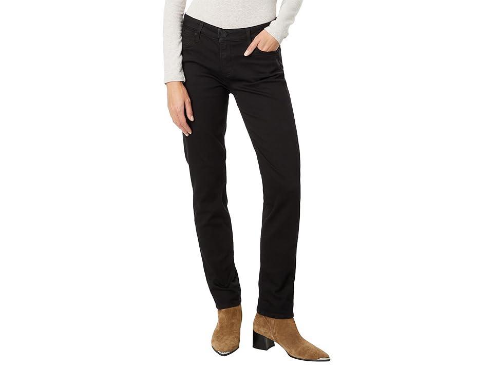 KUT from the Kloth Catherine Boyfriend Jeans (Black) Women's Jeans Product Image