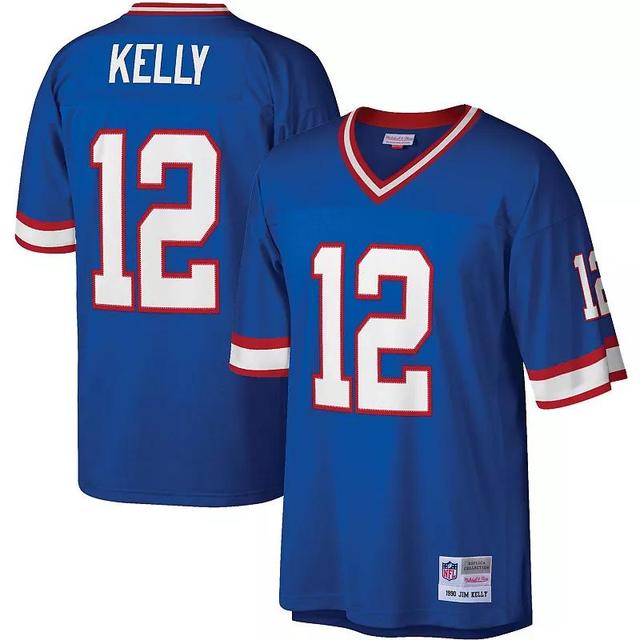 Mens Mitchell & Ness Jim Kelly Royal Buffalo Bills Legacy Replica Jersey Product Image