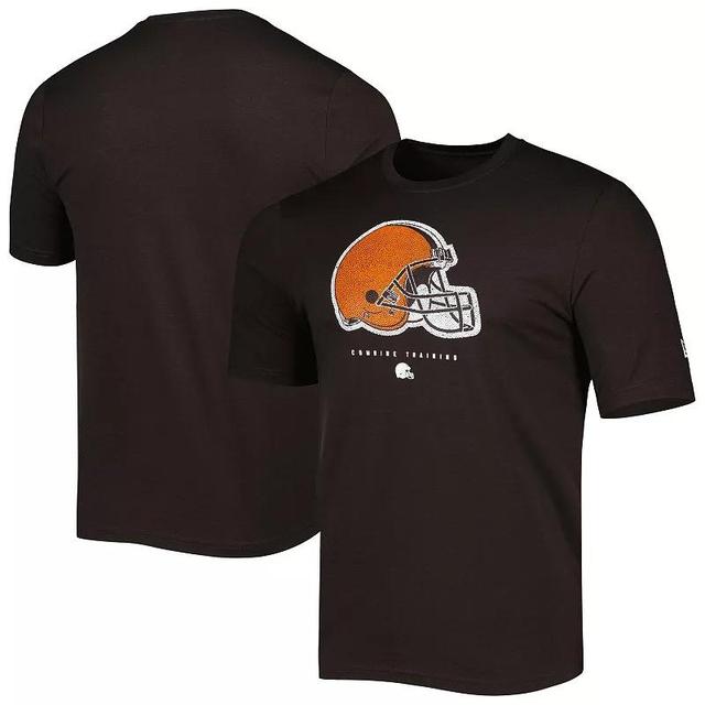 Mens New Era Cleveland s Combine Authentic Ball Logo T-Shirt Product Image