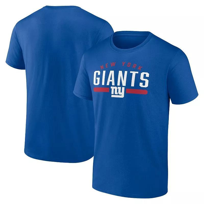 Mens Fanatics Branded Royal New York Giants Big & Tall Arc and Pill T-Shirt Product Image