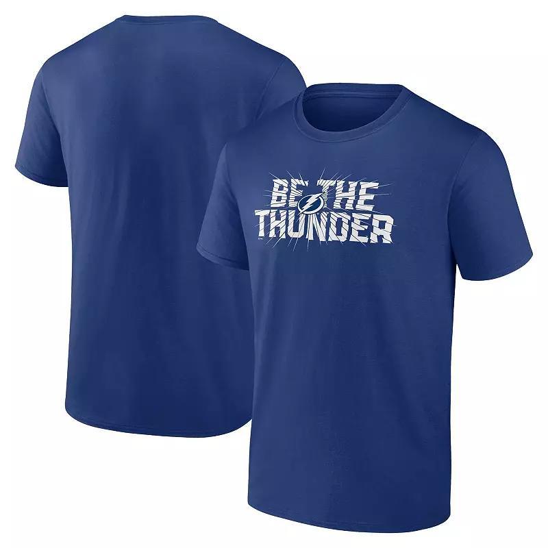 Mens Fanatics Blue Tampa Bay Lightning Local T-Shirt Product Image