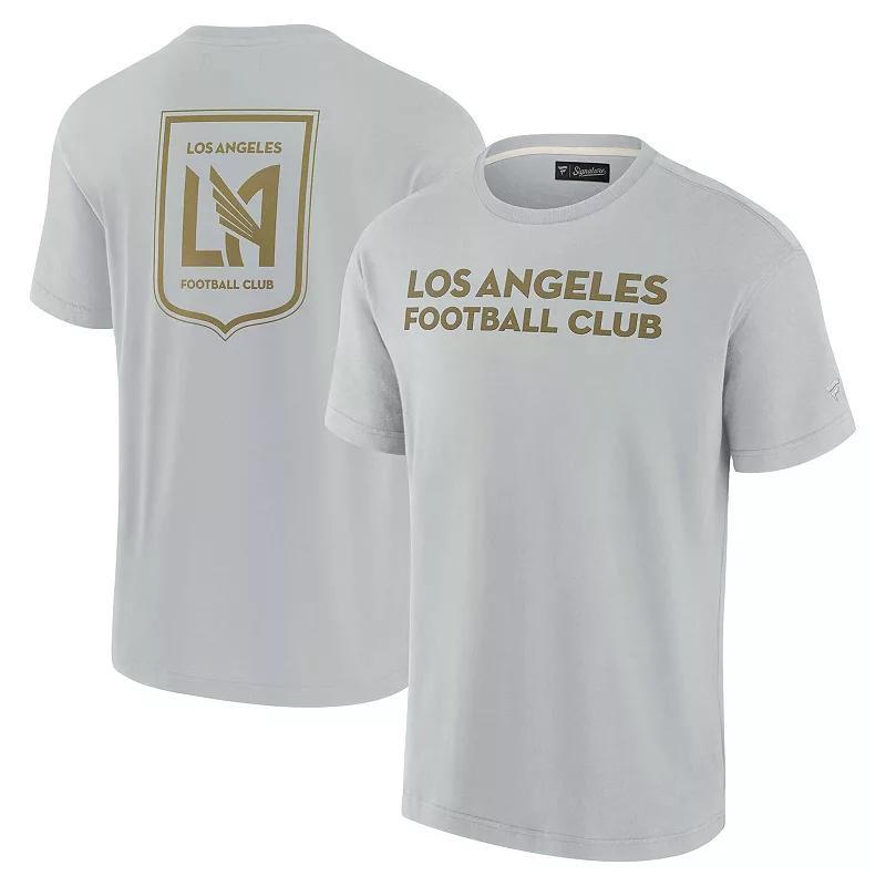 Mens Fanatics Signature Gray LAFC Oversized Logo T-Shirt Product Image