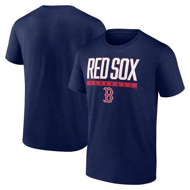 Mens Fanatics Branded Boston Red Sox Power Hit T-Shirt Blue Product Image