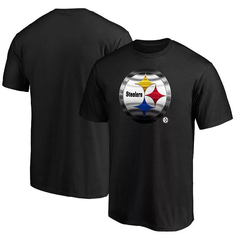 Mens Fanatics Branded Pittsburgh Steelers Midnight Mascot Team Logo T-Shirt Product Image