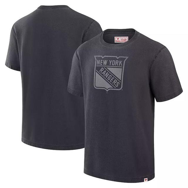 Mens Fanatics Black New York Rangers T-Shirt Product Image