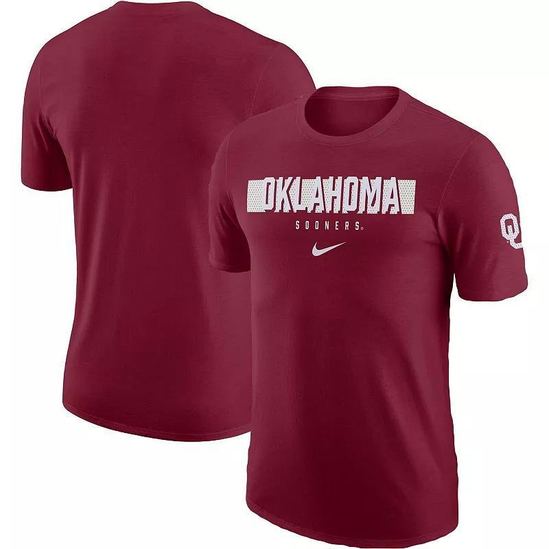 Mens Nike Crimson Oklahoma Sooners Campus Gametime T-Shirt Product Image