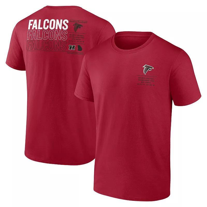 Mens Fanatics Atlanta Falcons Repeat Stats T-Shirt Product Image