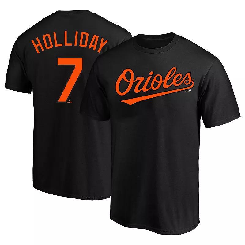 Mens Jackson Holliday Baltimore Orioles Big & Tall Name & Number T-Shirt Product Image