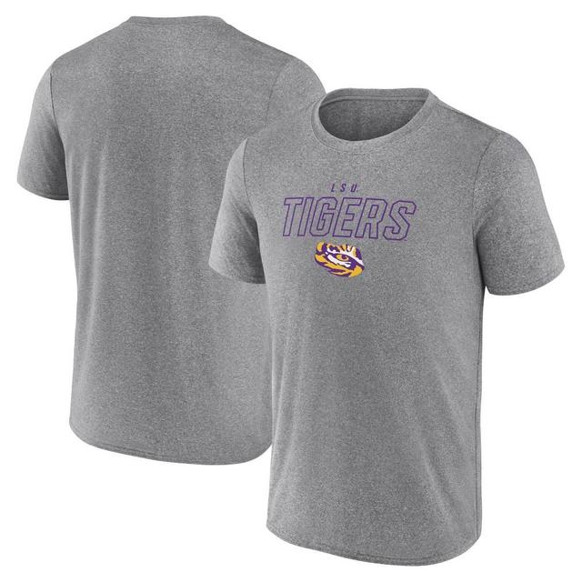 NCAA LSU Tigers Mens Heather Poly T-Shirt Product Image