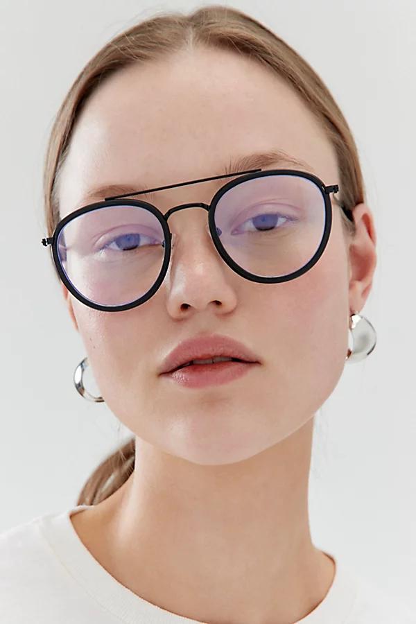 Aviator Blue Light Glasses Womens at Urban Outfitters Product Image