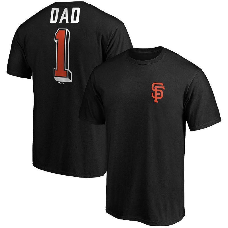 Mens Fanatics Branded San Francisco Giants Number One Dad Team T-Shirt Product Image