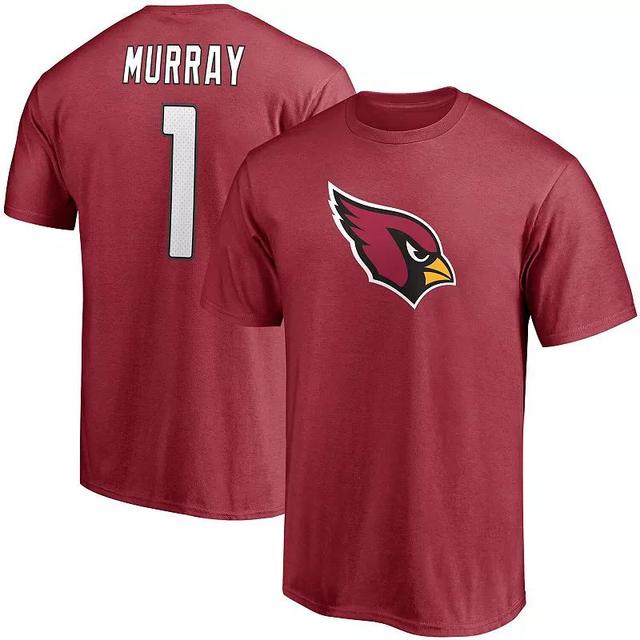 Mens Fanatics Branded Kyler Murray Cardinal Arizona Cardinals Player Icon Name & Number T-Shirt Product Image