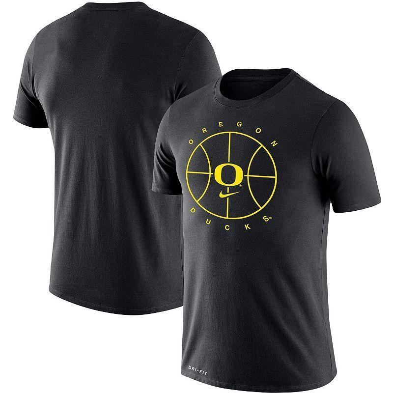 Mens Nike Black Oregon Ducks Basketball Icon Legend Performance T-Shirt Product Image