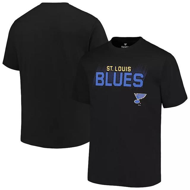 Mens Fanatics St. Louis Blues Big & Tall Wordmark T-Shirt Product Image