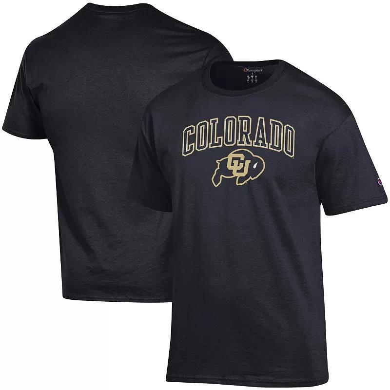 Mens Champion Colorado Buffaloes Arch Over Logo T-Shirt Product Image