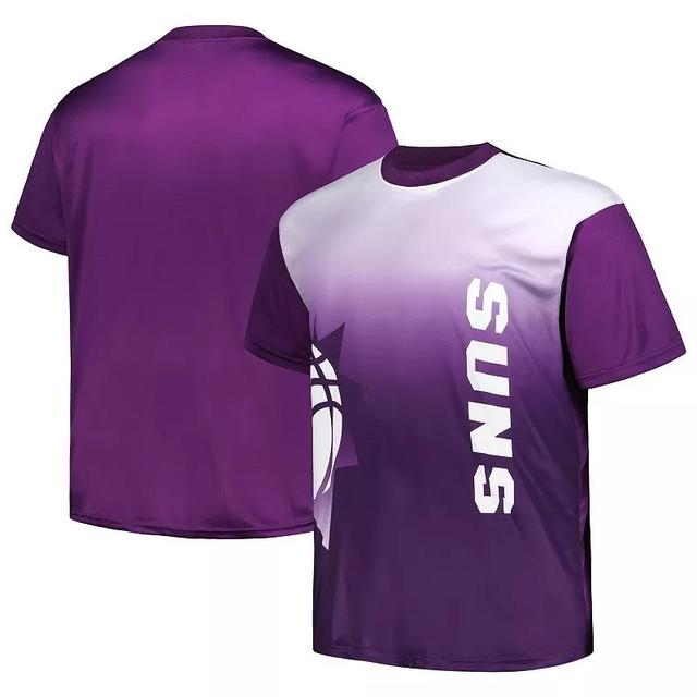 Mens Purple Phoenix Suns Big & Tall Sublimated T-Shirt Product Image