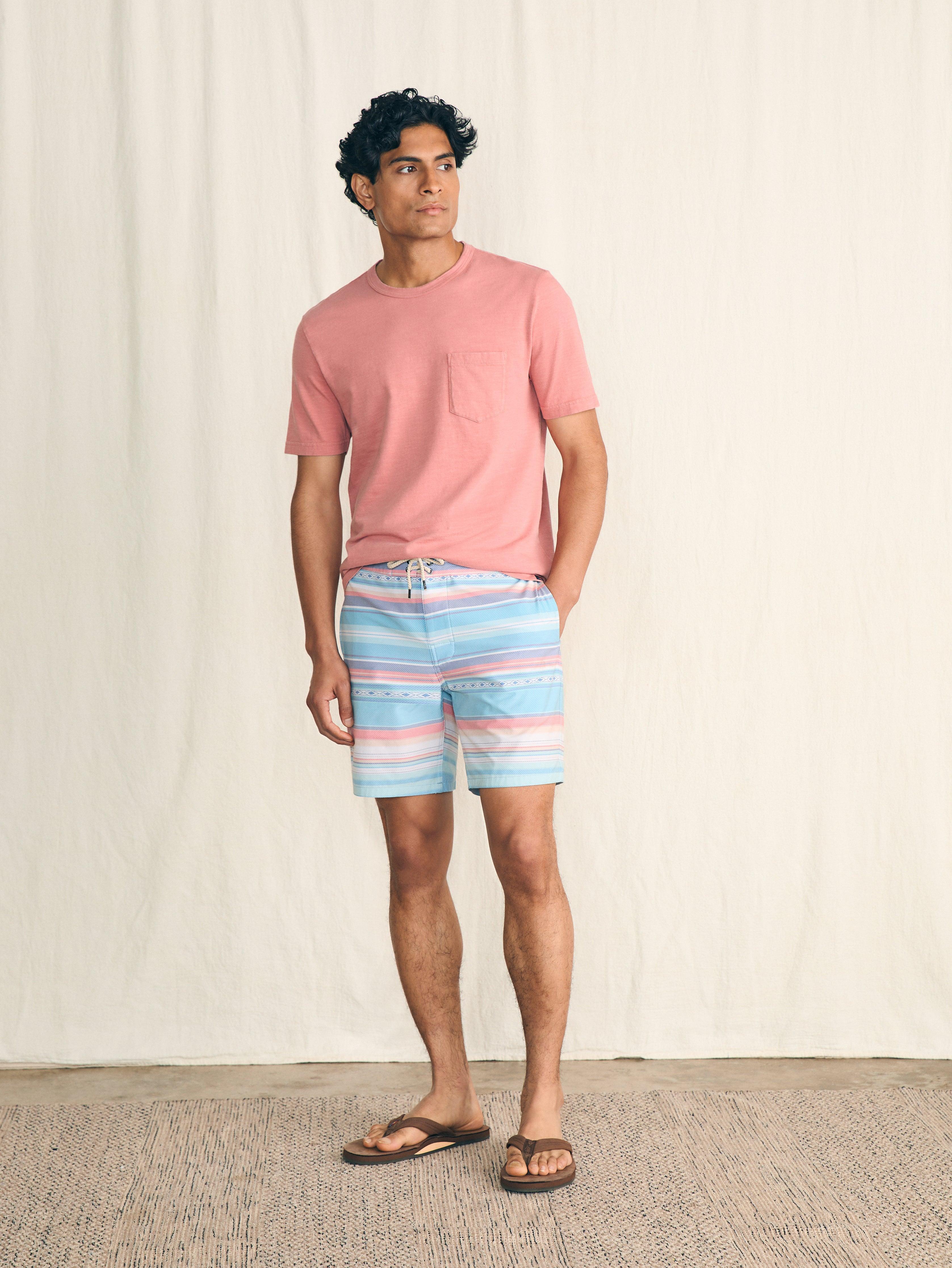 Sunwashed Boardshort - Island Sunrise Male Product Image