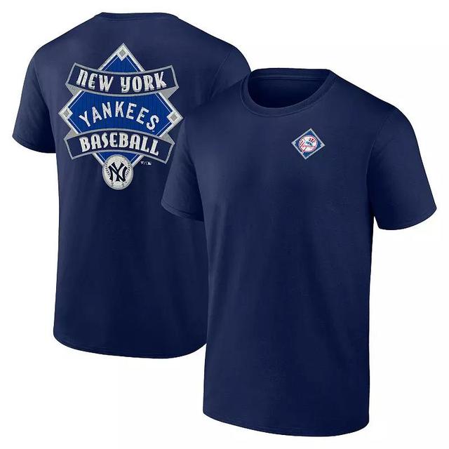 Mens Fanatics Branded Houston Astros Split Zone T-Shirt Blue Product Image