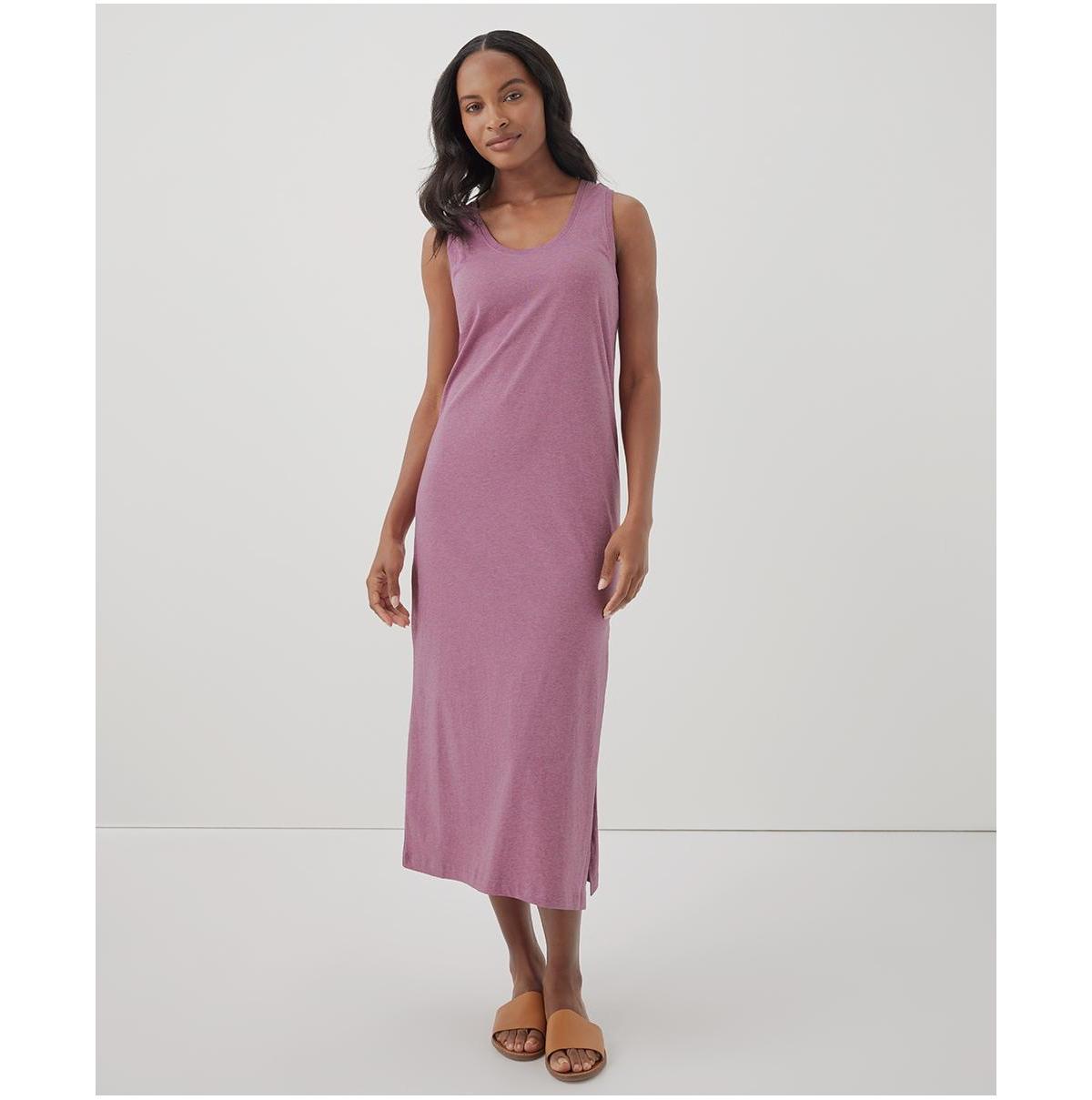 Pact Womens Softspun Tank Midi Dress Product Image