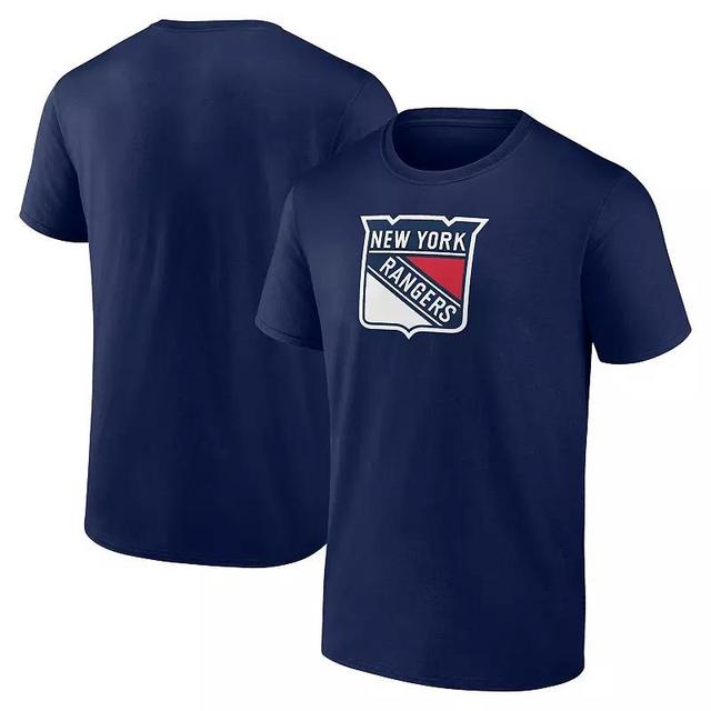 Mens Fanatics Branded Navy New York Rangers Alternate Logo T-Shirt Ran Blue Product Image