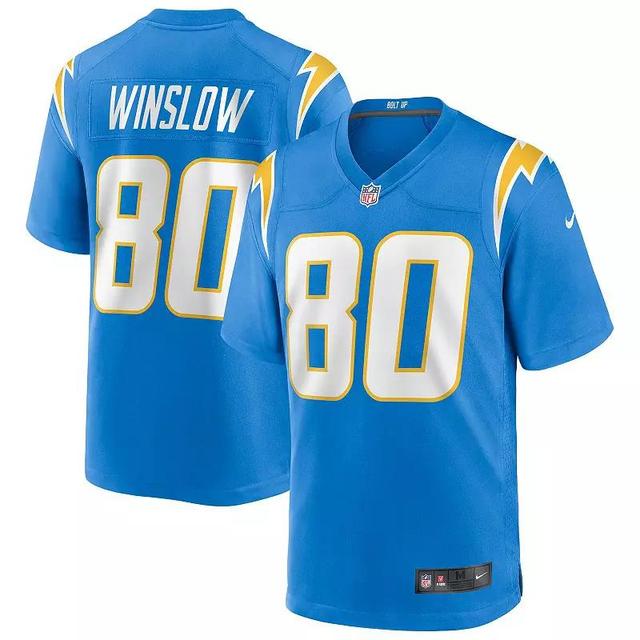 Mens Nike Kellen Winslow Powder Blue Los Angeles Chargers Game Retired Player Jersey Product Image