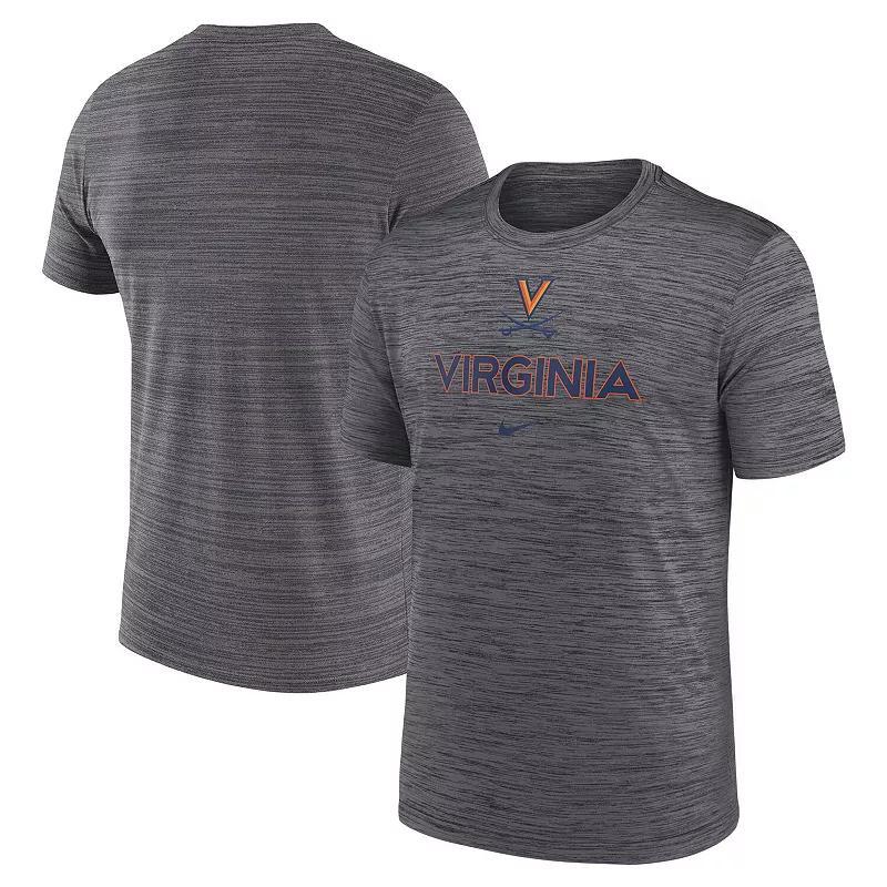 Mens Nike Gray Virginia Cavaliers 2024 Sideline Velocity Legend Performance T-Shirt Product Image