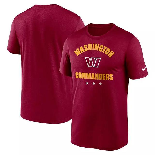 Mens Nike Burgundy Washington Commanders Arch Legend T-Shirt Product Image