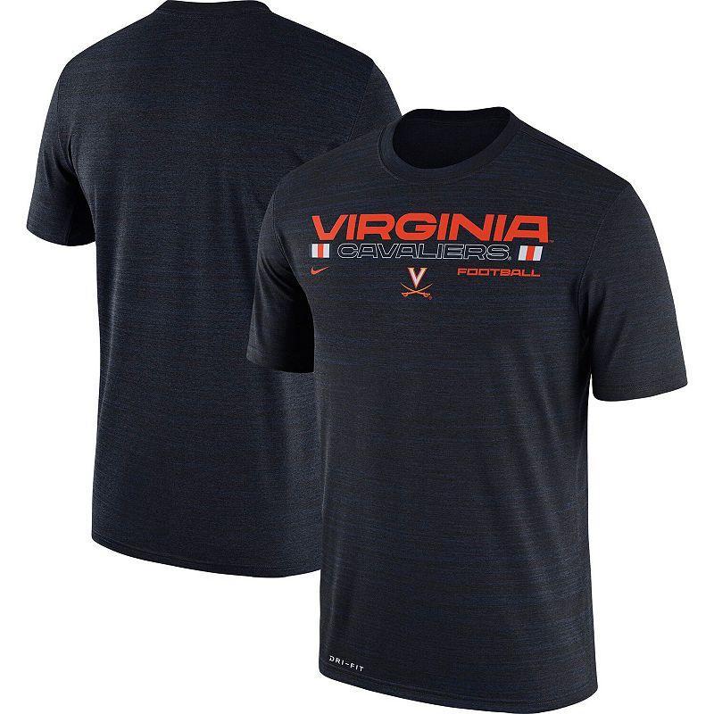 Mens Nike Navy Virginia Cavaliers Velocity Legend Performance T-Shirt UVA Blue Product Image