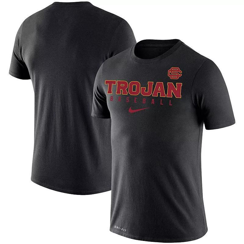 Mens Nike USC Trojans Baseball Legend Slim Fit Performance T-Shirt Product Image