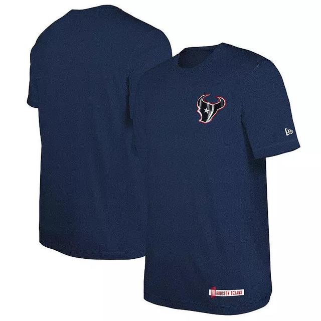 New Era Mens Navy Houston Texans 2024 Nfl Training Camp T-Shirt Product Image