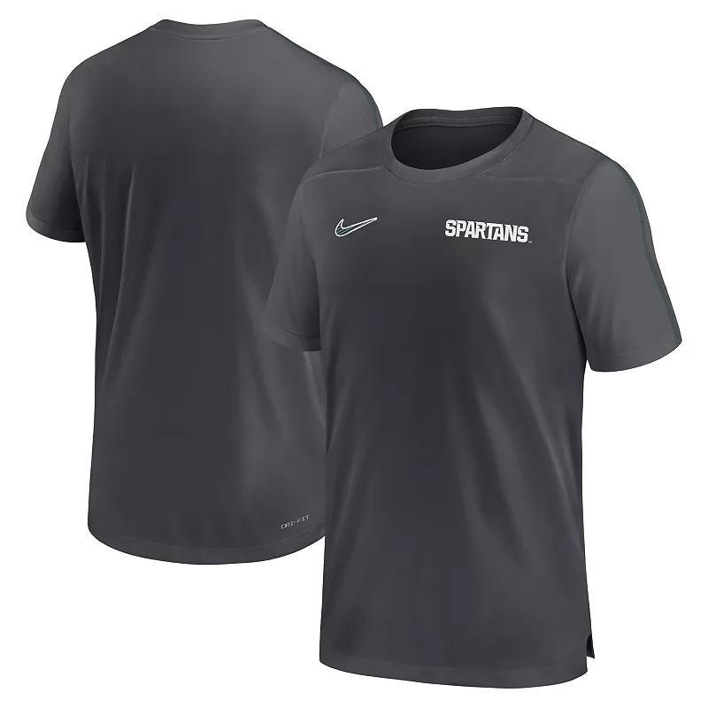 Nike Mens Royal Los Angeles Rams 2024 Sideline Coach Uv Performance T-Shirt - Royal Product Image