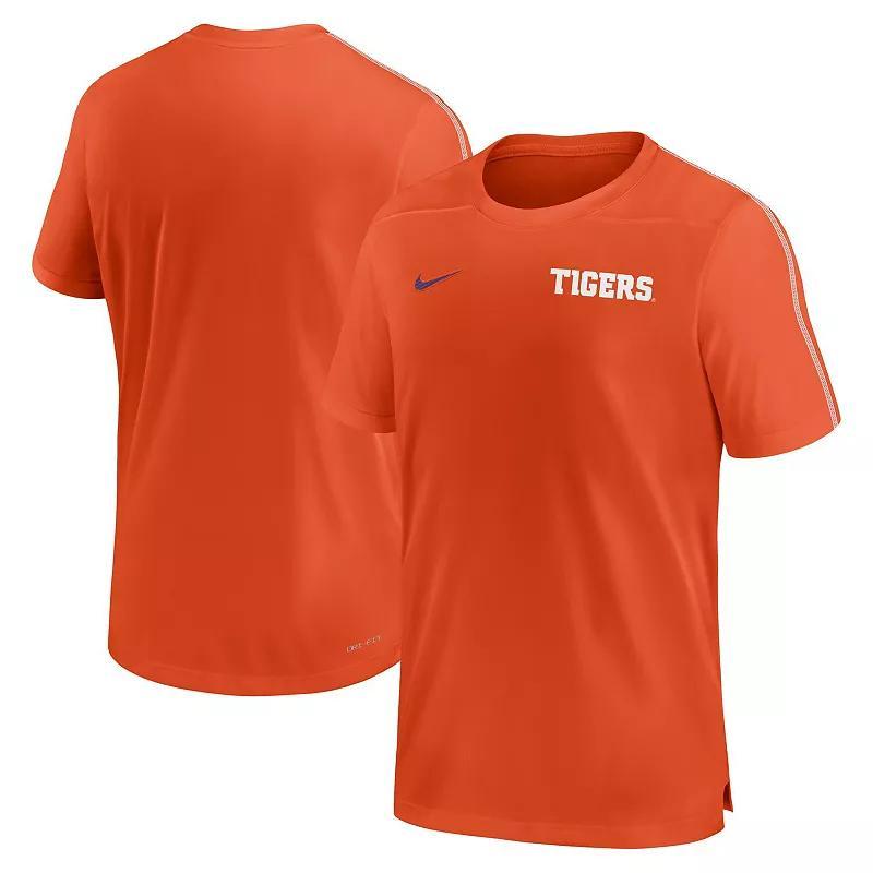 Mens Nike Clemson Tigers 2024 Sideline Coach Performance Top Product Image