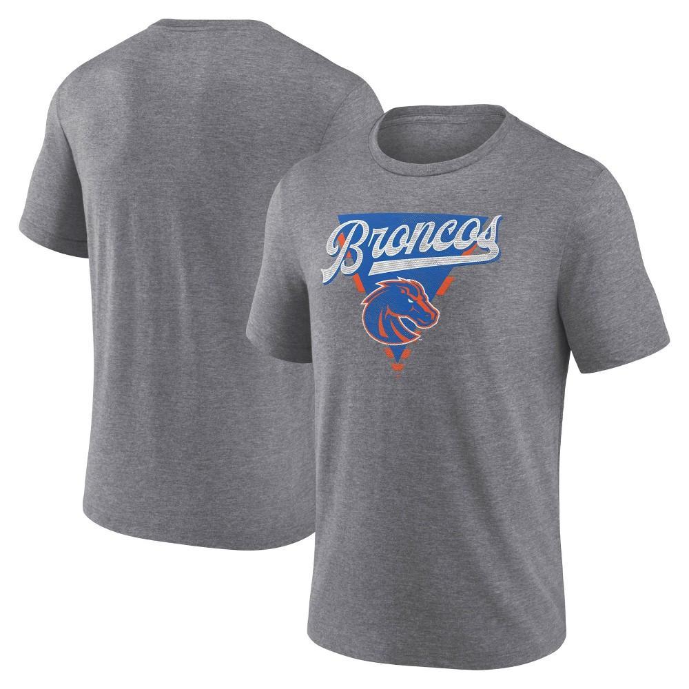 NCAA Boise State Broncos Mens Gray Triblend T-Shirt Product Image