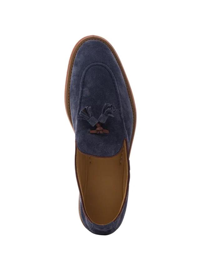 Men's Loafers In Blue Product Image