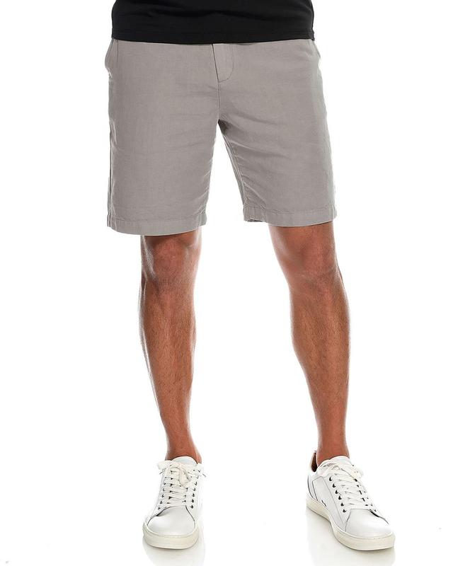 Mens Bryant Solid Cotton-Linen Shorts Product Image