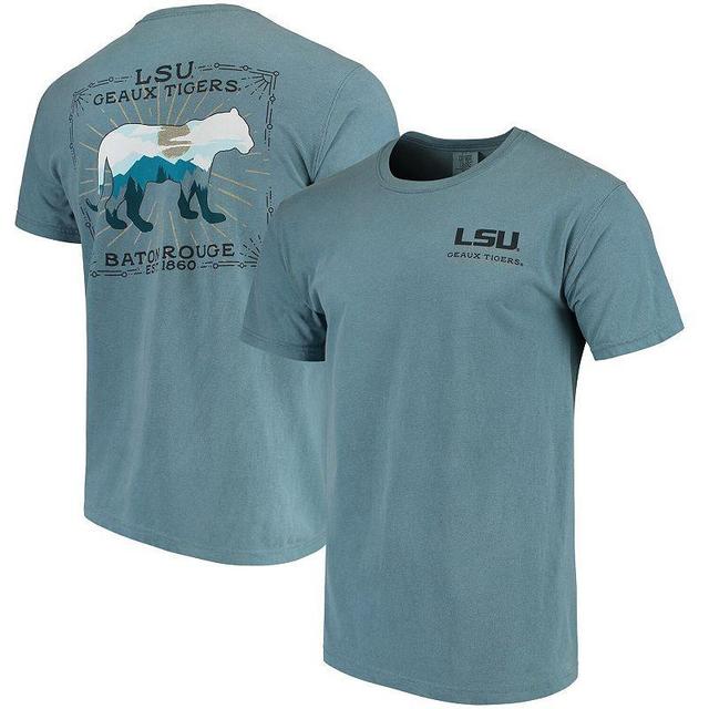 Mens LSU Tigers State Scenery Comfort Colors T-Shirt Product Image