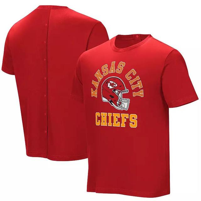 Mens Red Kansas City Chiefs Field Goal Assisted T-shirt Product Image