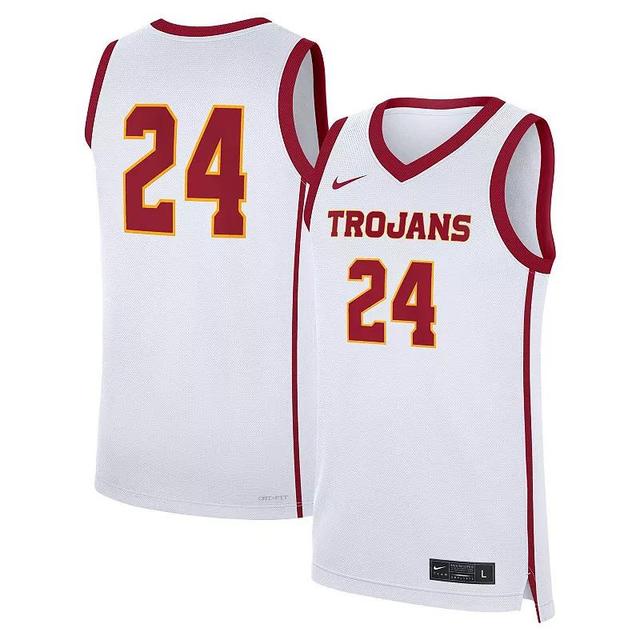 Mens Nike #24 USC Trojans Home Replica Jersey Product Image